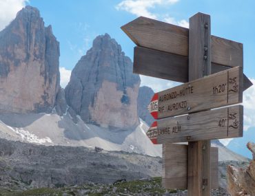 Aronzo-Schild-3-Zinnen-südtirol